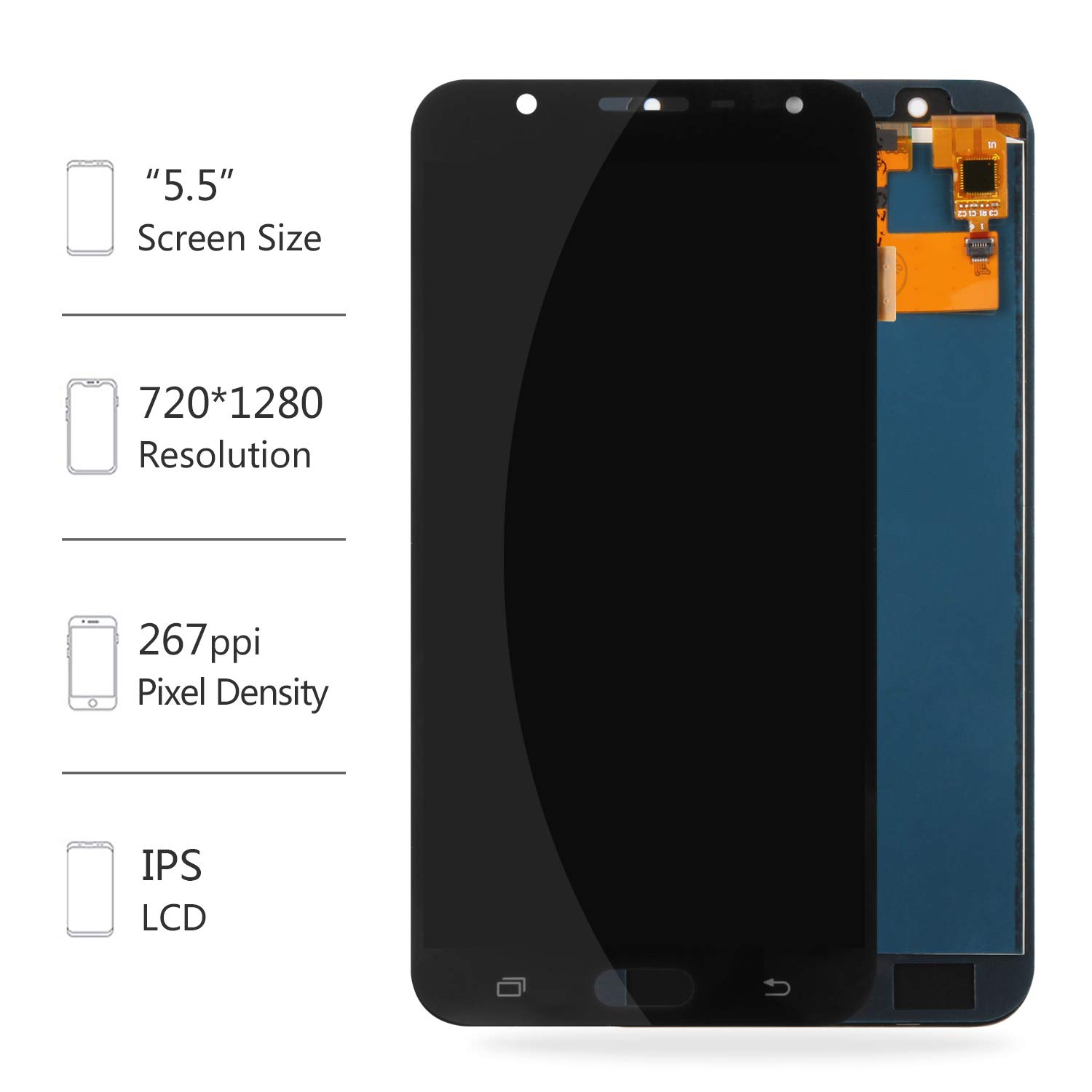 Amazon.com: for Samsung Galaxy J7 Neo 2017 Screen Replacement J7